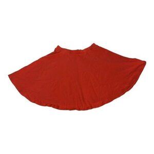 Forever 21 Women's Red Mini Flared Mini Skirt Size Medium